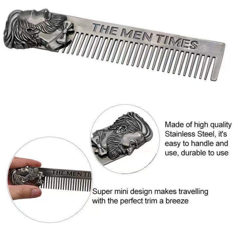 Lược Inox Chải Râu Tạo Kiểu Cho Nam Giới