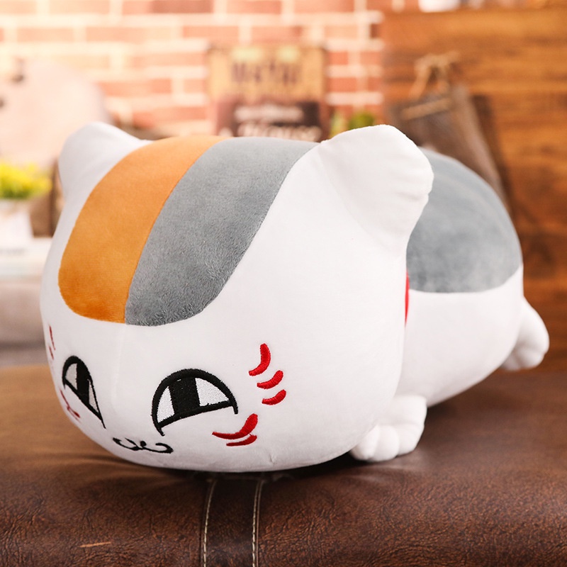 HYC Humey Đồ chơi nhồi bông Hình Mèo Hoạt Hình Gấu bông Natsume Yuujinchou Nyanko Sensei 50cm