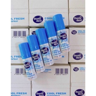 Xịt thơm miệng Dontodent Cool Fresh 15ml – Diệt khuẩn, thơm miệng ngay(Nội địa đức)