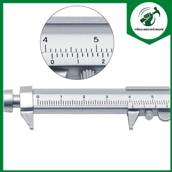 Bút Bi Hình Thước Kẹp Cơ Khí 10cm tiện dụng _ TKDN