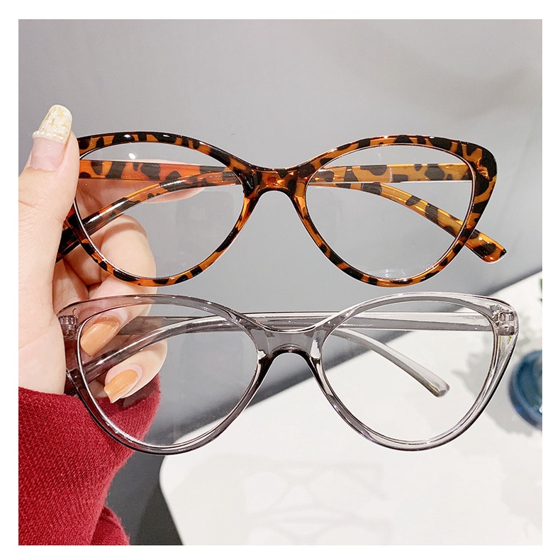 Mắt Kính Chống Ánh Sáng Xanh Hình Mắt Mèo Phong Cách Cổ Điển Thời Trang Mới Cho Nam Và Nữ