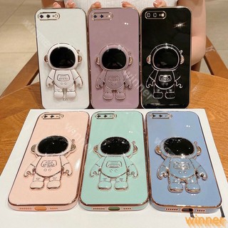 Dấu ngoặc ốp lưng iphone 8 plus iphone 8 iphone 7 plus iphone 7 ốp điện thoại hình phi hành gia có giá đỡhy cho 31ayhy