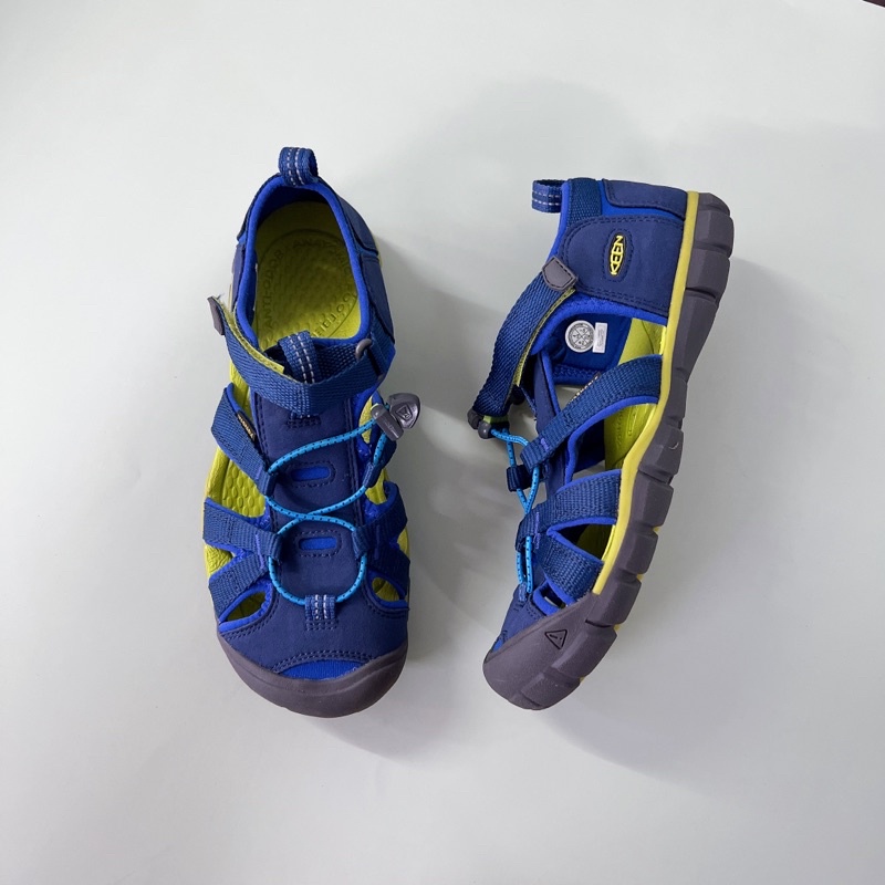 Sandal keen rọ bé trai xanh