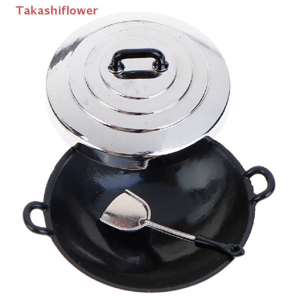 Mô Hình Dụng Cụ Nấu Ăn Kiểu Trung Hoa Tỉ Lệ 1 / 12 Trang Trí Nhà Búp Bê