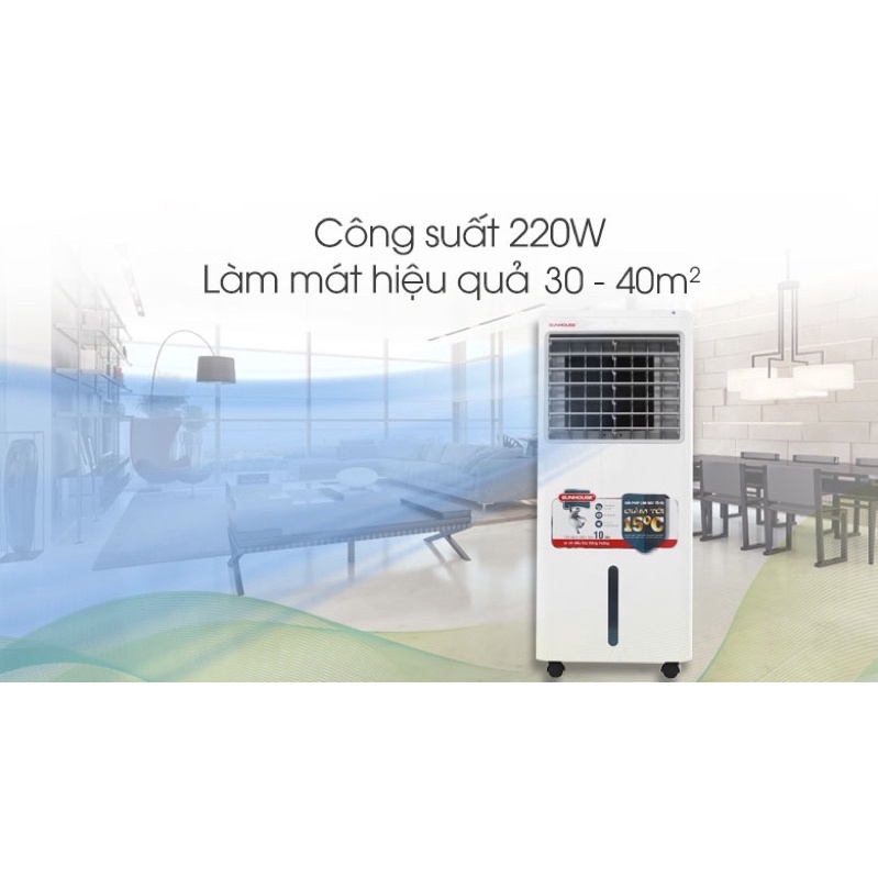 Quạt điều hòa Sunhouse SHD7721 trưng bày mới 99% bảo hành 12 tháng