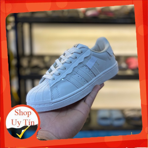 Giày _Adidas Supper Star, giày das mũi sò bản mới S.Cấp 💥 Tặng Tất Full hộp đây đủ 💥