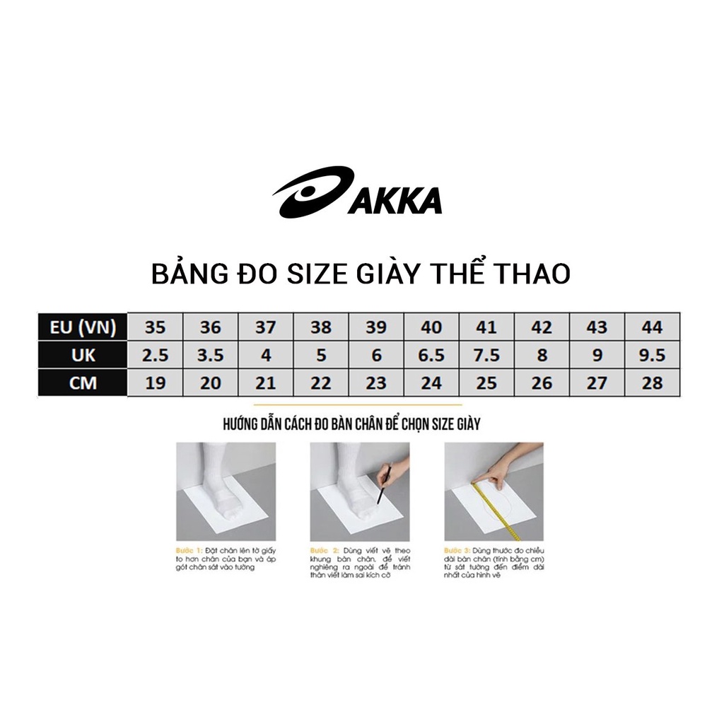 Giày thể thao chạy bộ chính hãng AKKA ACTIVE B2221