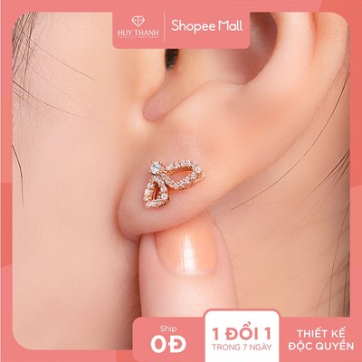 Bông Tai Vàng Tây BTPTB296 Huy Thanh Jewelry