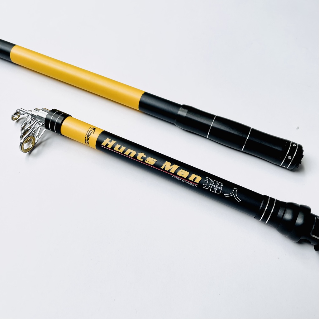 Cần câu máy, câu lục, câu lancer Huntsman siêu khỏe Phukiencaulure25 cần câu máy chất liệu carbon giá rẻ