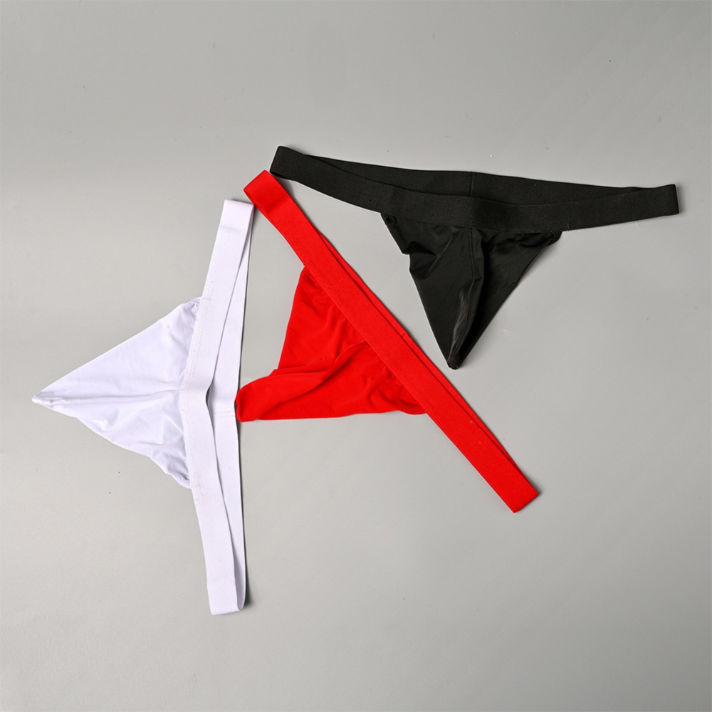 Men Sexy G-String Underpants Pouch Low-Waist Backless Thongs Jockstrap Underwear