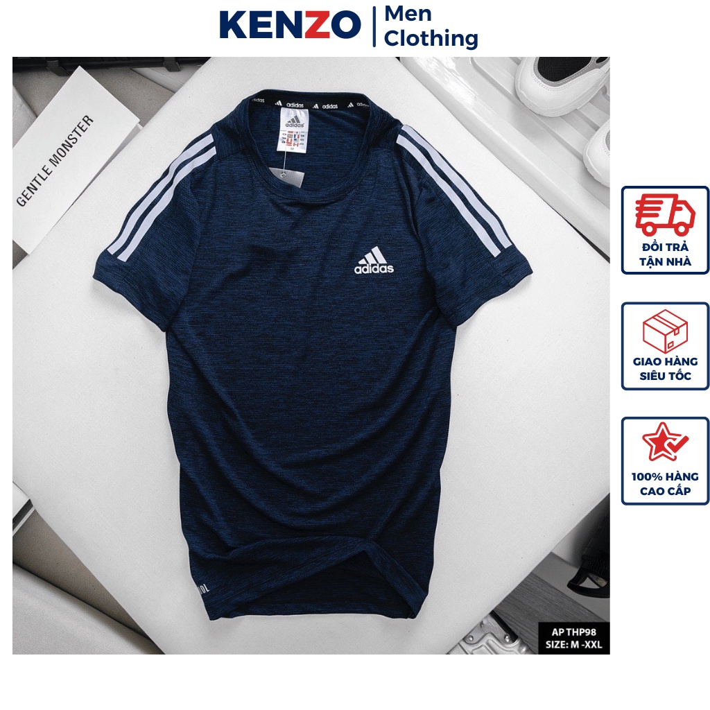 Áo thun nam cổ tròn Adidas thun lạnh mặc nhà Hàng Cap Cấp Kenzo KNTHP 98 Áo phông nam thể thao nhiều màu bền đẹp 2023