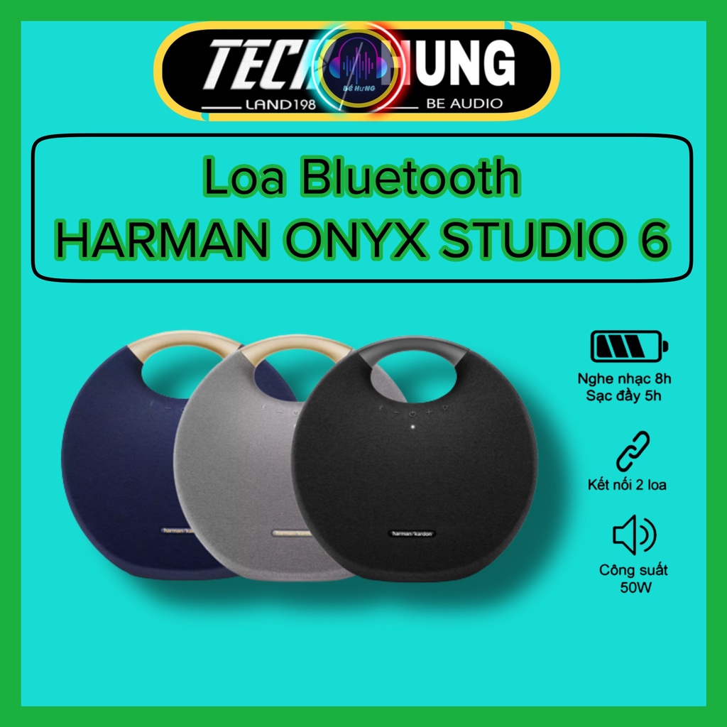 Loa Bluetooth Harman Kardon Onyx Studio 6 - Mới Chính Hãng( Bảo Hành 12T)