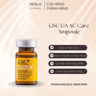 Tế bào gốc hỗ trợ giảm mụn gsc ga ac care ampoule - 01 ống x 8ml