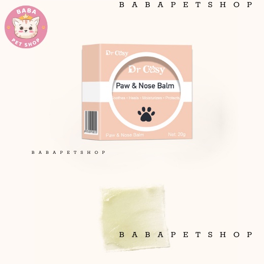 Kem Dưỡng Ẩm, Tẩy Tế Bào Chết Dưỡng Ẩm Cho Mũi Và Đệm Bàn Chân Thú Cưng, Dưỡng Chân Chó Mèo DR COSY - Babapetshop