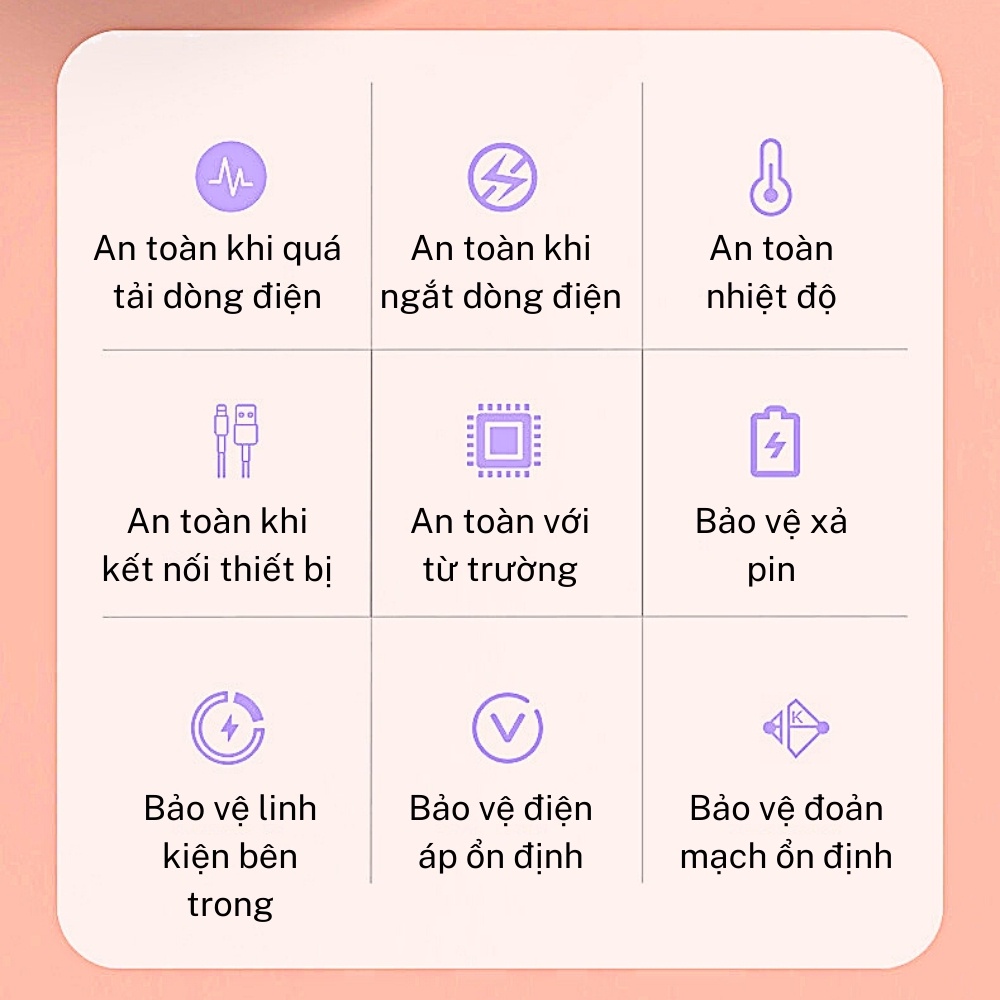 Sạc dự phòng không dây Mobifone 20000mah, sạc siêu nhanh, sạc đồng thời 6 thiết bị, có đèn Led chiếu siêu sáng