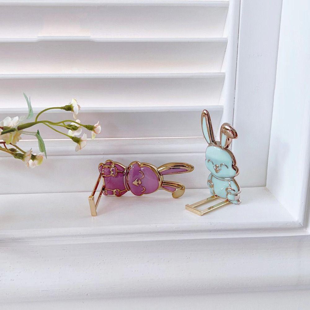 Giá Đỡ Điện Thoại Hình Thỏ TAYLOR1 3D Có Thể Gập Lại Tiện Dụng