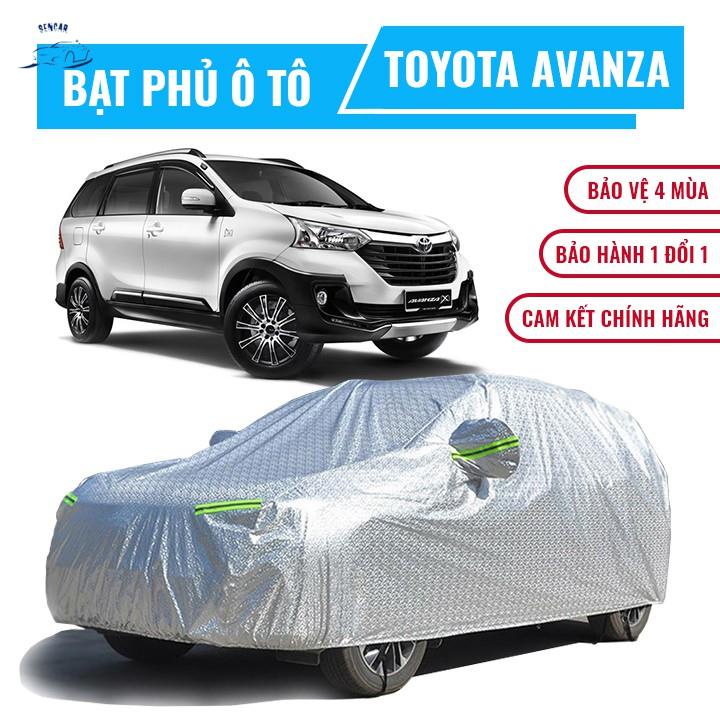 Bạt phủ xe ô tô 7 chỗ Toyota Avanza 3 lớp chống nóng, chống thấm, chống bụi. Bạt phủ xe Avanza, Bạt trùm xe hơi +