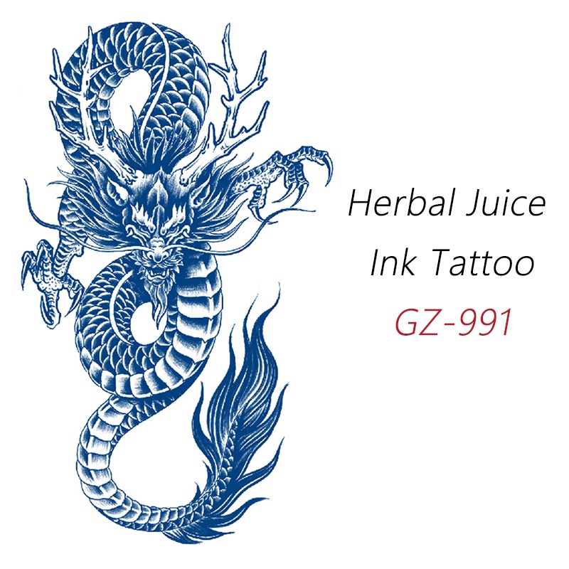 Hình Xăm Dán Cánh Tay 15 Ngày Hình Rồng / Hổ / Sư Tử Chống Thấm Nước Cho Nam Và Nữ