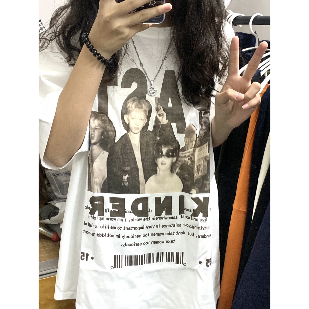 NRVP Áo Thun 100% Cotton Tay NgắN Plus Size 5XL