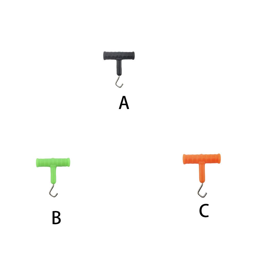 Set 5 Móc Câu Cá Hình Chữ T Linh Hoạt Chống Mài Mòn Chống Thấm Nước