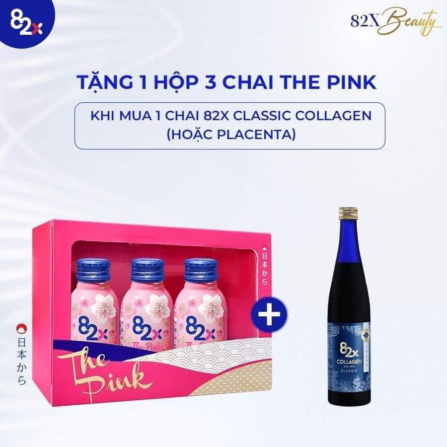 Nước Uống Đẹp Da 82X Collagen Placenta Nhật Bản