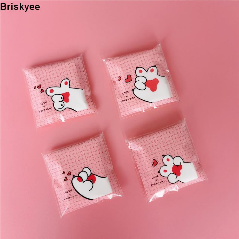 🎶Bông Tẩy Trang Mini Bỏ Túi Du Lịch - Bông tẩy Trang Gói 25 Miếng Xinh Xắn