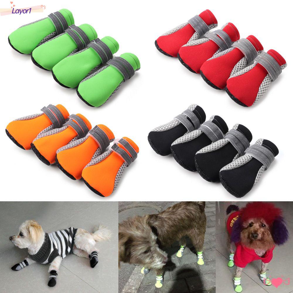 Vớ Chống Trượt Chống Thấm Nước Phản Quang Cho Chó LAYOR1