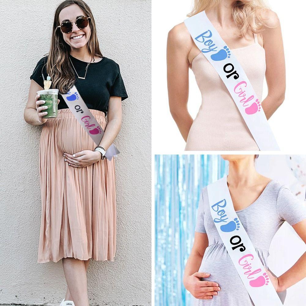 LET Bộ 4 Huy Hiệu Cài Áo / Dây Đeo Vai Màu Hồng / Xanh Dương Xinh Xắn