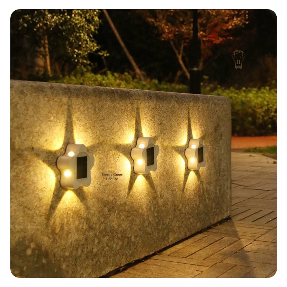 Đèn Gắn Tường  Âm Sàn Ngôi Sao Energy Green Lighting MT-1230 - Sử Dụng Năng Lượng Mặt Trời - Bảo Hành 12 Tháng