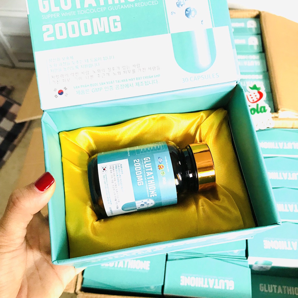 ✌️Giá Sỉ✌️ Viên Uống Trắng Da Collagen Glutathione 2000mg Hiệu Quả Trắng Nhanh