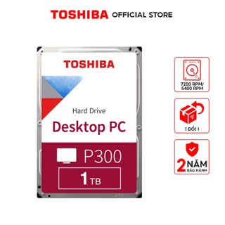 Ổ cứng hdd toshiba p300 desktop 3.5inch chính hãng