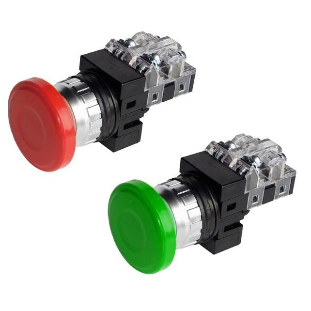 Nút nhấn dù phi 25 CRE-25M1R, CRE-25M1G Hanyoung