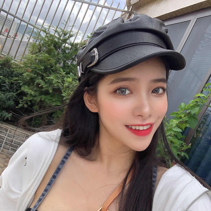 Mũ beret thời trang phong cách cá tính Hàn Quốc cho nữ