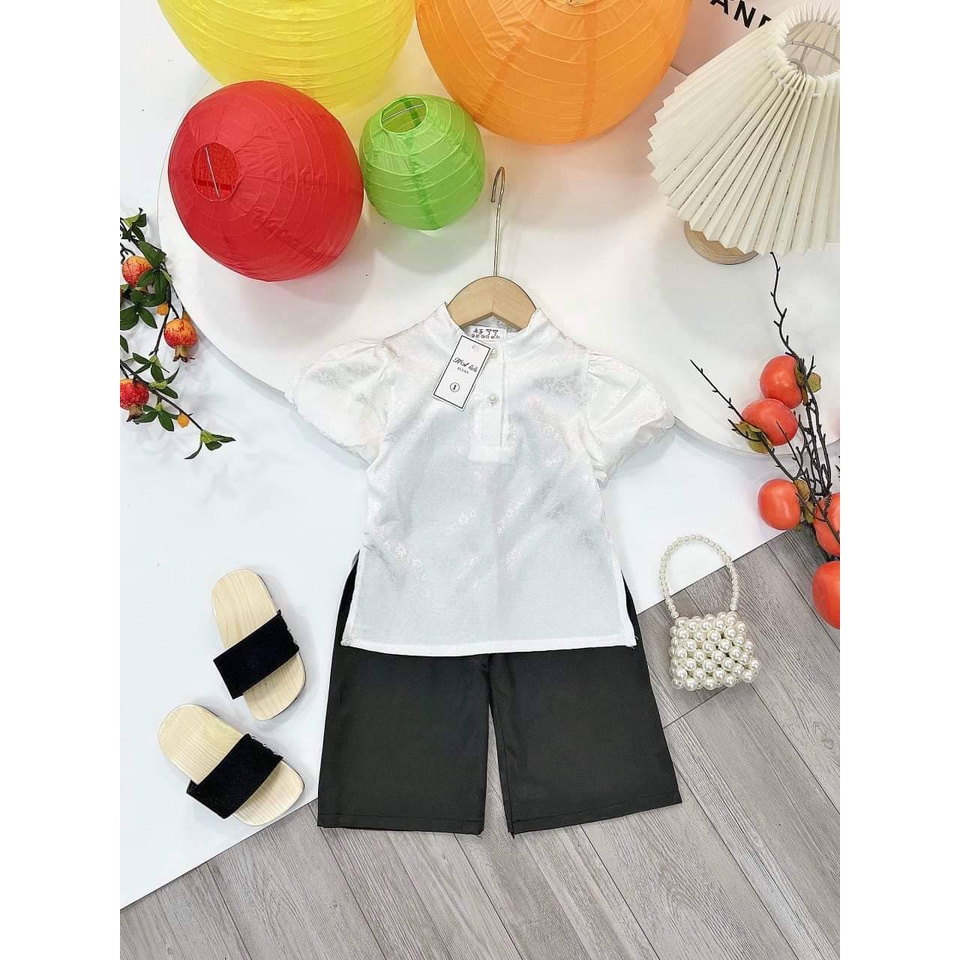 Set bộ bà ba bé gái