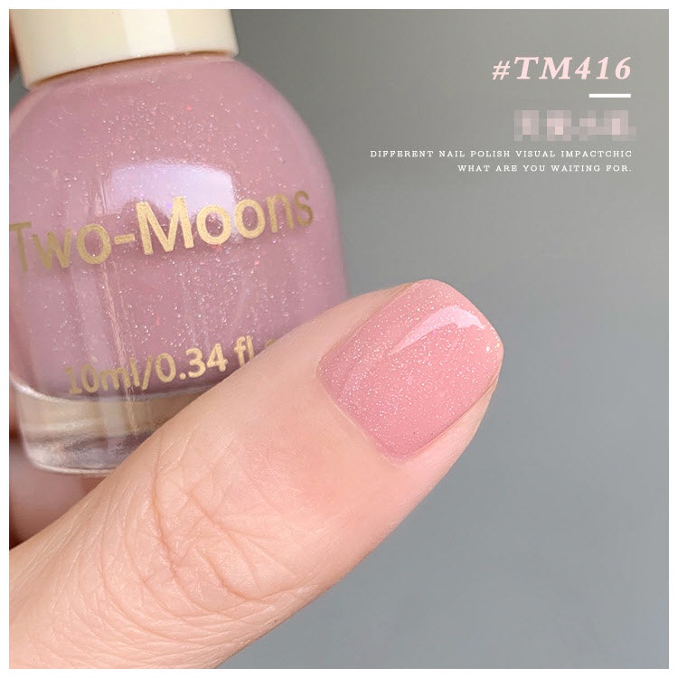Sơn móng tay Bền Màu, hiệu ứng lấp lánh Two-Moons mã #TM