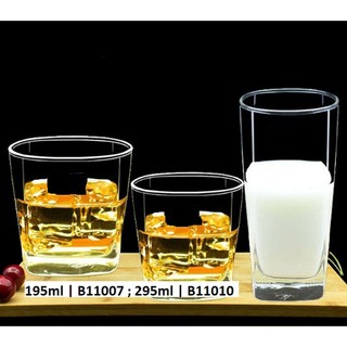Ly thủy tinh ocean plaza rock 195ml | b11007 ; 295ml | b11010 ; nhập khẩu thái lan