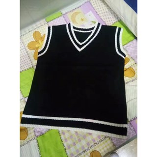 [ Order ] Áo Gile len trơn Basic( Có ảnh thật )