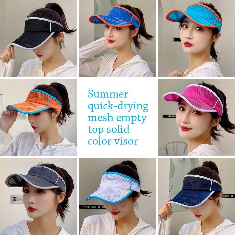 Mũ Rộng Vành Hở Chóp Chống Tia Uv Cao Cấp Thời Trang