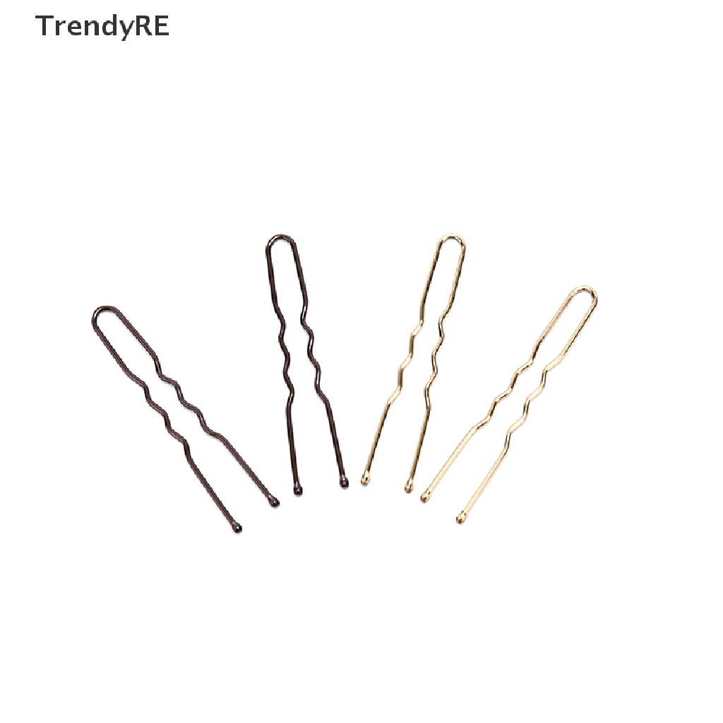 Set 20 Kẹp Tóc Kim Loại Hình Chữ U Thời Trang Cho Nữ