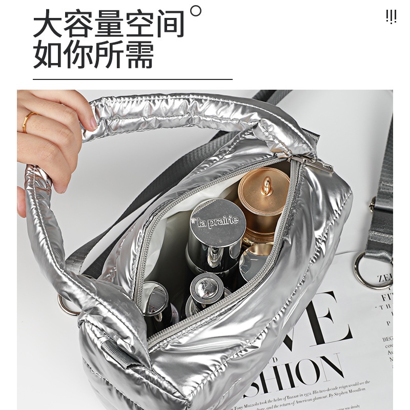 Túi Đeo Chéo Da Mềm Màu Trơn Thời Trang Hàn Quốc Cho Nữ