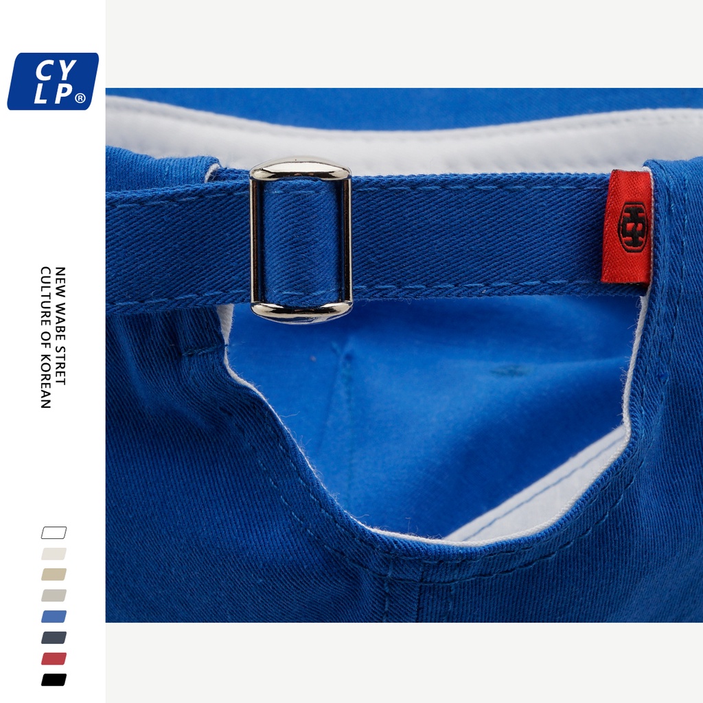 Mũ Lưỡi Trai Mềm Thêu Chữ Phong Cách Hàn Quốc Thời Trang Xuân Hè Cho Cặp Đôi