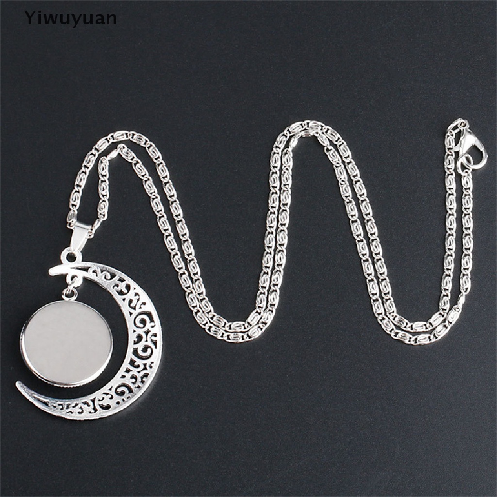&lt; Yiwuyuan &gt; Vòng cổ Mặt Kính Có Biểu Tượng 12 Cung Hoàng Đạo