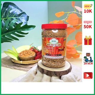 Muối Tôm Tây Ninh HẠT TO CAO CẤP Như Bình (500gr) Dùng Chấm Trái Cây, Cuốn Bánh Tráng NGON CHẢY NƯỚC