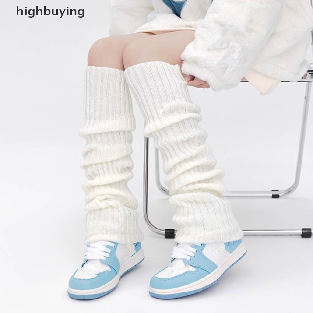 Vớ Đan Len Giữ Ấm Chân Thời Trang Thu Đông Cho Nữ