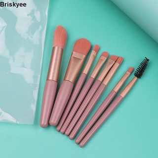 🎶Set 8 Cọ Trang Điểm mini Màu Sắc macaron