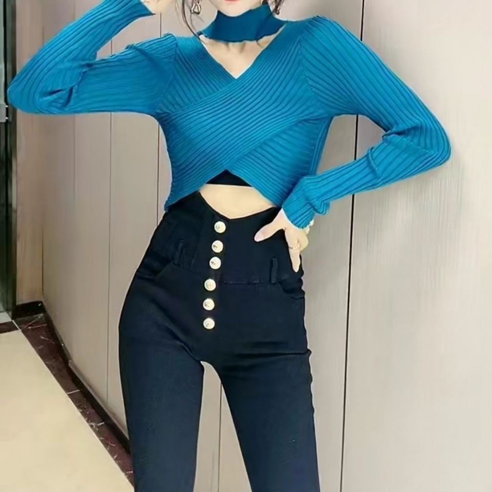 Quần Legging Lưng Cao Đính Hạt Cườm Ôm Dáng Thời Trang Mùa Xuân 2023