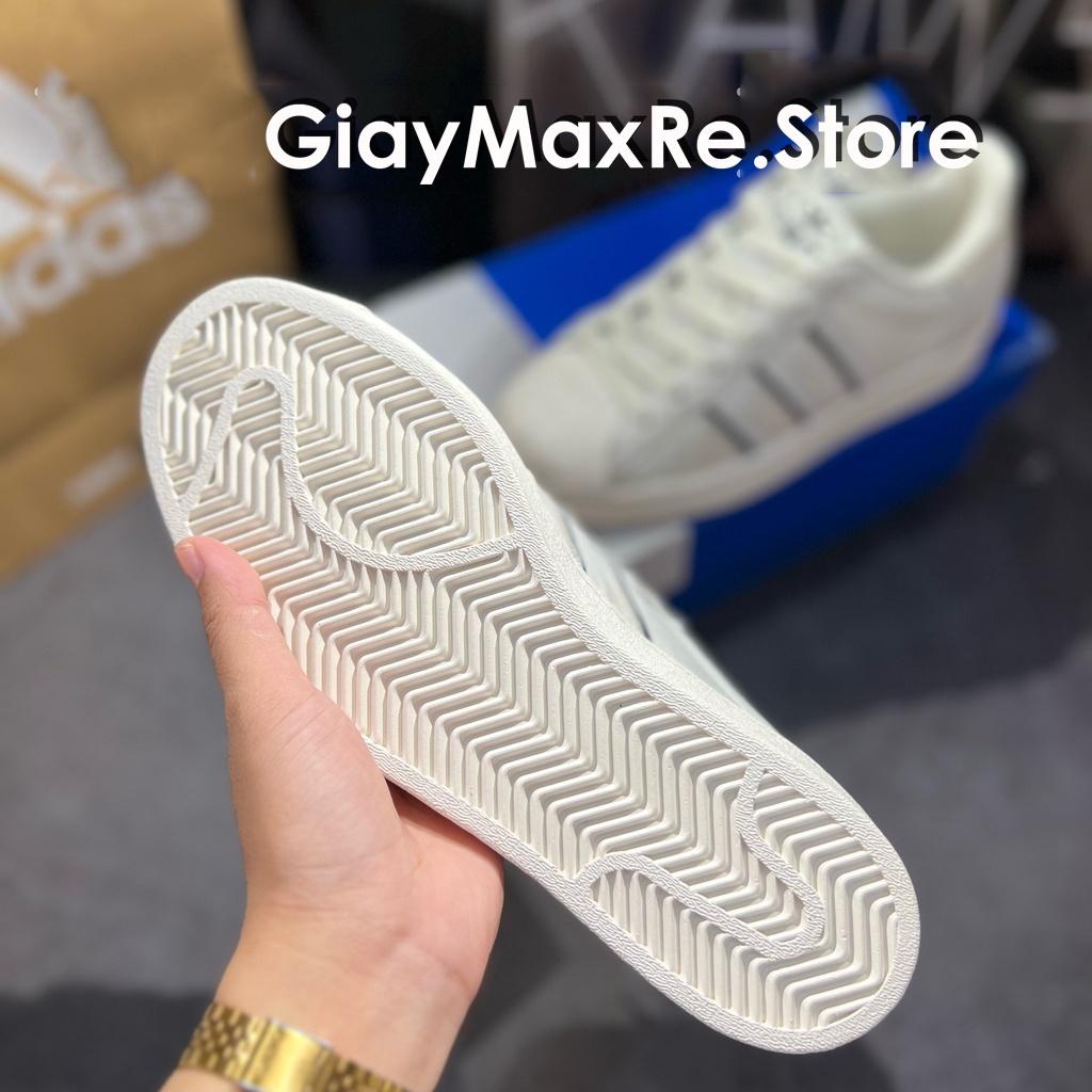 Giày Thể Thao Adida's Sò Trắng Da Lộn Hàng SC Mẫu Mới 2022, Giày Superstar Cloud White Mũi Sò Xám Da Lộn Full Box