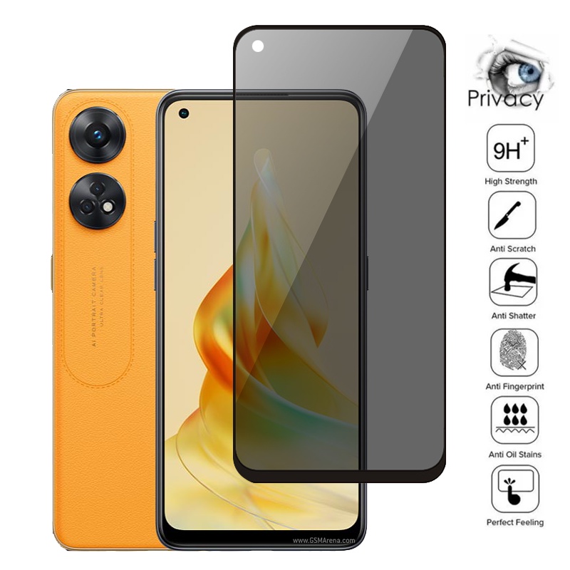 Kính Cường Lực Chống Nhìn Trộm Bảo Vệ Màn Hình Cho Oppo Reno 8T Reno8 T Reno8T 4G