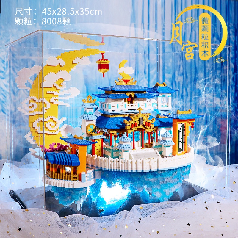 Khối Xây Lâu Đài Đồ Chơi Giáo Dục Cho Người Lớn