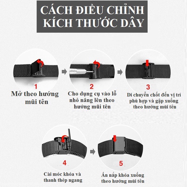 Đồng hồ nam cao cấp DIZIZID chính hãng - Chống nước độ sâu 30m - chạy Full kim và lịch ngày  - Dây thép lụa cao cấp